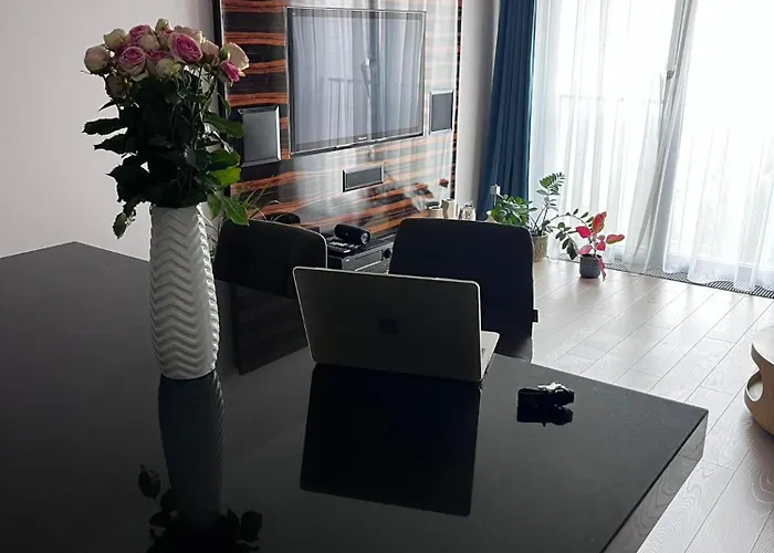 Skau 2 Eurovea Garden View Free Parking Bratislava