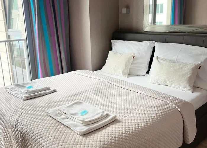 Skau 2 Eurovea Garden View Free Parking Apartment Bratislava